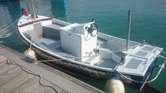 Boat restoration project 'Tugger' workboat